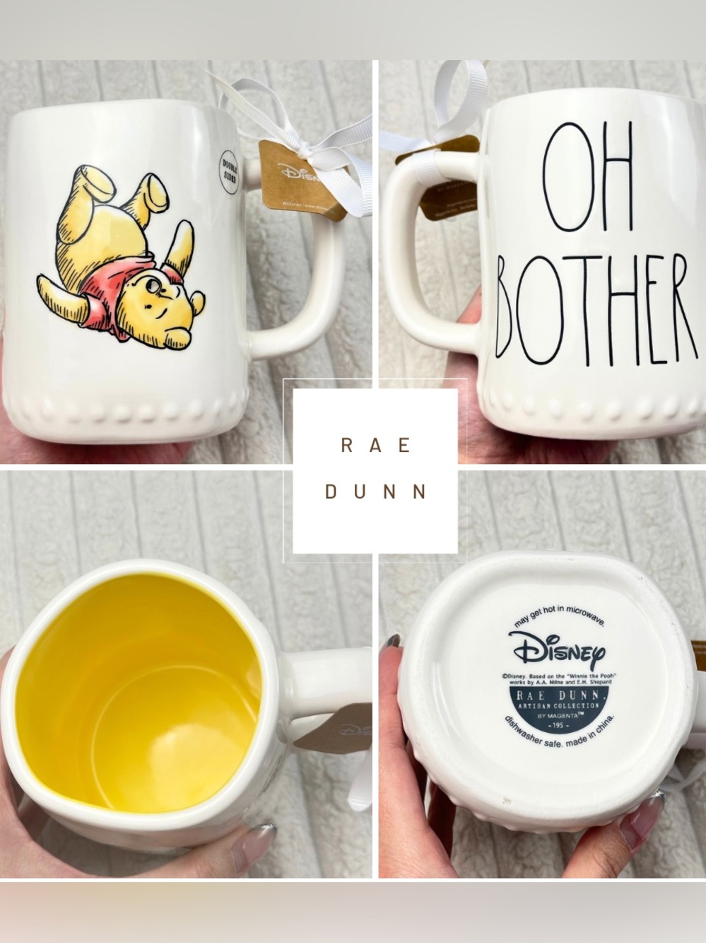 Rae Dunn Disney Pooh Mug